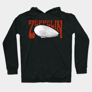 Zeppelin Vintage Line Art T-Shirt – Classic Rock Graphic Hoodie